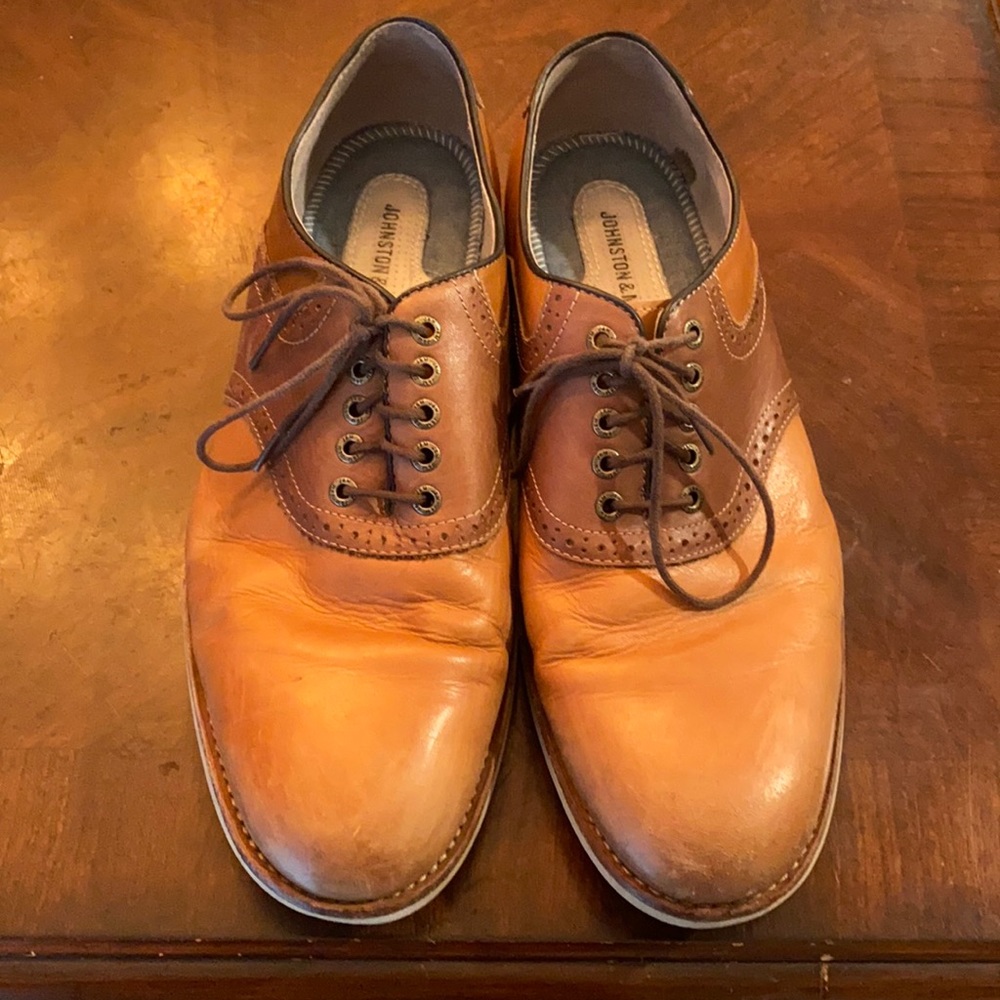 Johnston & Murphy sheepskin size 10 Men’s